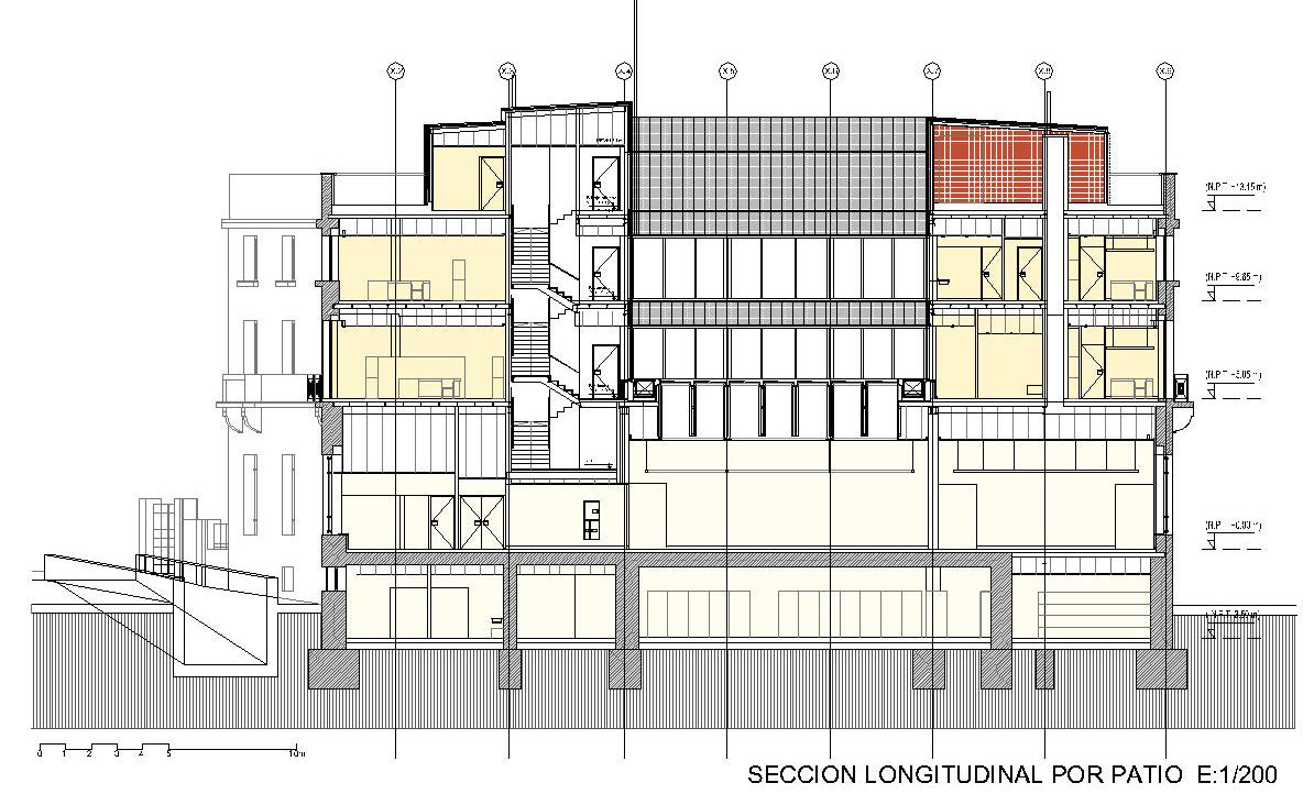 Rehabilitación de edificio en la Calle Mayor nº 66 de Alcala de Henares, Madrid